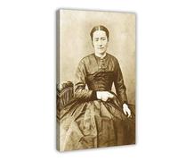 Póster artístico de Santa Zelie Martin Holy - Madre de Santa Teresa de Lisieux y arte de pared, marco moderno para decoración de dormitorio familiar, 20 x 30 pulgadas