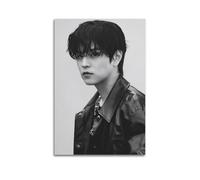 Póster artístico de Stray Kids de Kim Seungmin, lienzo estético para pared, póster de música vintage y películas, pintura decorativa para sala de estar, dormitorio, 30 x 45 cm, estilo sin marco