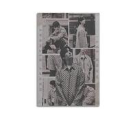 Póster artístico de Stray Kids para pared, lienzo estético, póster vintage de música y películas, pintura decorativa para sala de estar, dormitorio, 60 x 90 cm, estilo sin marco