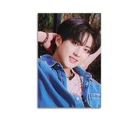 Póster artístico de Stray Kids Seo Changbin para pared, lienzo estético, póster vintage de música y películas, pintura decorativa para sala de estar, dormitorio, 60 x 90 cm, estilo sin marco