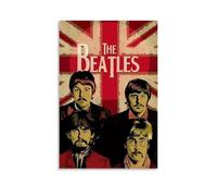 Póster artístico de The BeatlesPainting en lienzo, decoración de pared, hogar, dormitorio, estética, pintor, sala de estar, decoración de pared, estilo sin marco, 30 x 45 cm