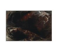 Póster artístico de The Deluge de John Martin y arte de pared, impresión moderna para decoración de dormitorio familiar, sin marco, 40 x 60 cm