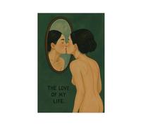 Póster artístico de The Love of My Life en lienzo para decoración de dormitorio, oficina, habitación, regalo, 60 x 90 cm