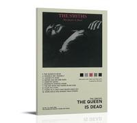 Póster artístico de The Queen Is Dead-The SmithsPainting en lienzo, decoración de pared, hogar, dormitorio, estética, pintor, sala de estar, pintura de pared fuerte, marco decorado, estilo 08 x 12