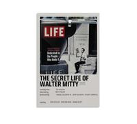 Póster artístico de The Secret Life of Walter MittyPainting en lienzo, decoración de pared, hogar, dormitorio, estética, pintor, sala de estar, decoración de pared, estilo sin marco, 50 x 75 cm