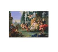 Póster artístico de Tiepolo de Giovanni Battista de El Imperio de Flora, impresión artística para decoración del hogar, lienzo, pintura en lienzo, pósteres de 30 x 45 cm
