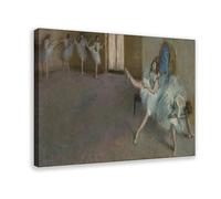 Póster artístico en lienzo de Edgar Degas con impresiones famosas antes del ballet y arte de pared, marco moderno para decoración de dormitorio familiar, 50,8 x 76,2 cm