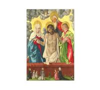 Póster artístico en lienzo de La Trinidad y la Piedad Mística 1512 de Hans Baldung e impresión moderna para dormitorio familiar, sin marco, 50 x 75 cm