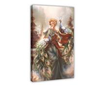 Póster artístico sobre lienzo de Hera con la mitología griega de la diosa del matrimonio y arte de pared, marco moderno para decoración de dormitorio familiar, 50,8 x 76,2 cm
