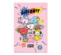 Poster Bt21 Lets Do It