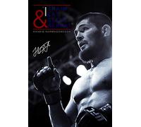Póster citar pre firmado de Khabib-Nurmagomedov- 30x20 cm - Train Eat Sleep Repeat - N.0 1