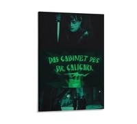 Póster clásico de la película Das Kabinett Des Doktor Caligari (10) pósteres de arte geniales para pared, impresiones en lienzo, pósteres para colgar, 20 x 30 cm