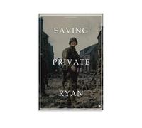 Póster clásico de la película Saving Private Ryan (14) póster artístico de pared, lienzo de pergamino, cuadro de pintura para sala de estar, decoración del hogar, 60 x 90 cm