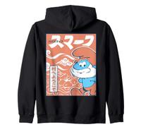 Póster clásico de los Pitufos Big Papa Pitufos Village Tokio Japón Sudadera con Capucha