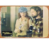 Póster clásico retro de la película The China SYNDROME Original Lobby Card 1 Jane Fonda Jack Lemmon Michael Douglas Vintage Metal Tin Sign Old TV Film Poster Gift Karaoke Bar Pub Club Placas