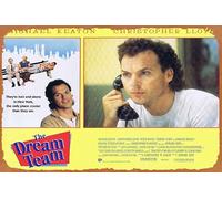 Póster clásico vintage de la película The Dream Team Original US Lobby Card 5 Michael Keaton Christopher Lloyd Peter Boyle Retro Metal Film TV Poster Gift Karaoke Bar Pub Club Placas decorativas de