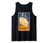 Póster Clásico Visit Rhodesia Camiseta sin Mangas