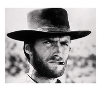 Póster Clint Eastwood Película Western Cowboy Vieux Cinema Original 8