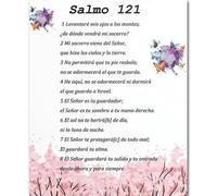 Póster Con Cita Inspiradora Impresa En Español, Póster Con Versículo De La Biblia, Escritura Cristiana, Cuadro Sobre Lienzo Para Pared, Decoración Del Hogar Para Sala De Estar 60X90Cm Sin Marco