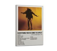 Póster con texto en inglés "Everything You've Come to Expect by The Last Shadow Puppets" (60 x 90 cm), estilo marco