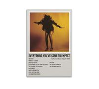 Póster con texto en inglés «Everything You've Come to Expect by The Last Shadow Puppets», arte de pared, cubierta estética, póster para sala de estar, dormitorio, 50 x 75 cm, estilo sin marco