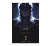 Poster dc comics the flash - batman