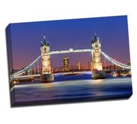 Póster de 70 x 50 cm de Tower Bridge At Night In London