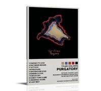 Póster de álbum de Purgatory Tyler Childers sobre lienzo, pintura al óleo, lienzo para colgar en el hogar, bar, decoración de pared interior, estilo póster, 50 x 75 cm