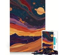 Póster de Amanecer en Marte, 1000 Piezas, Rompecabezas para Adultos, Regalo, Juguete de lógica Fina, Ocio Suave, Bordes limpios, Regalo Encantador 50x75cm