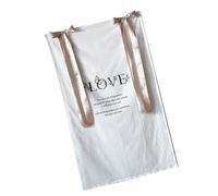 Póster de amor blanco para colgar, tapiz de tela, póster de boda, decoración para bodas, baby showers, decoración de fiesta de cumpleaños