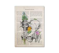 Póster de anatomía de pelvis y cadera, diseño vintage de anatomía humana, músculos, flores, arte de pared, lienzo, impresiones corporales, narrar imágenes, educación médica, decoración del hogar