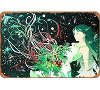 Póster de anime de Saya No Uta, Saya (Saya No Uta) para decoración de pared del hogar, letrero de metal retro, 20,3 x 30,5 cm