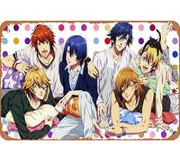 Póster de anime Uta No Prince Sama, Hijirikawa Masato, Ichinose Tokiya, Ittoki Otoya, Jinguji Ren, Kurusu Syo, Shinomiya Natsuki, póster de anime para decoración de pared del hogar, letrero de metal