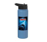 Póster de aniversario de Tiburón 2 Stainless Steel Insulated Water Bottle