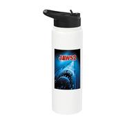 Póster de aniversario de Tiburón 2 Stainless Steel Insulated Water Bottle
