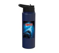 Póster de aniversario de Tiburón 2 Stainless Steel Insulated Water Bottle