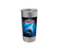 Póster de aniversario de Tiburón 2 Vaso térmico de acero inoxidable de doble pared