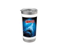 Póster de aniversario de Tiburón 2 Vaso térmico de acero inoxidable de doble pared