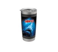 Póster de aniversario de Tiburón 2 Vaso térmico de acero inoxidable de doble pared