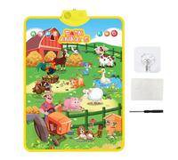 Póster De Aprendizaje del Alfabeto: Juguete Electrónico Interactivo con Función De Voz | Ideal para El Aula O El Hogar, Aprendizaje Lúdico, Educativo, Regalo para Niñas De 2 A 4 Años.