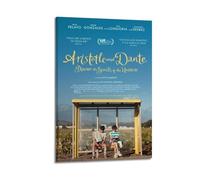 Póster de Aristóteles y Dante Descubre los Secretos del Universo en lienzo, arte estético para pared, pintura decorativa, póster decorativo vintage para sala de estar, dormitorio, 30 x 45 cm, estilo