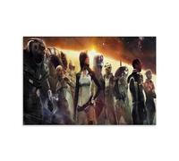 Póster de arte con efecto de juego de personajes completos, pintura decorativa en lienzo, arte de pared, póster de salón, dormitorio, pintura, arte de pared, impresión de imagen, decoración moderna