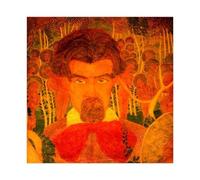 Póster de autorretrato de Kazimir Malevich para dormitorio, lienzo decorativo para pared, oficina, habitación, decoración estética, regalo, sin marco, 70 x 70 cm