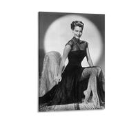 Póster de Ava Gardner de La mejor actriz del siglo, 2 cuadros sobre lienzo, póster artístico para pared, impresión de pergamino, decoración del hogar, 50 x 75 cm