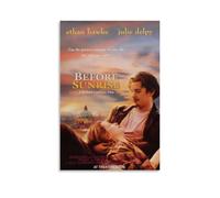 Póster de Before Sunrise, impermeable, para pared, impresión en casa, a prueba de humedad, fácil de instalar y resistente a la decoloración, estilo sin marco, 40 x 60 cm