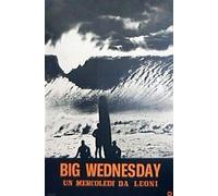 Póster de Big Wednesday Surf de una hoja de promoción italiana