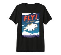 Póster de Bison Airline Fly! Air Bison Camiseta Premium