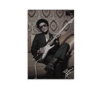 Póster de Bruno Mars vintage con portada musical de cantante, pósteres musicales para habitación, lienzo estético, arte de pared, decoración de dormitorio, 12 x 18 pulgadas (30 x 45 cm)