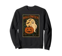Póster de Calabaza Fantasma de Halloween Sudadera