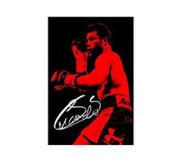 Póster de Canelo Álvarez firmado vintage de Boxeo para decoración de pared, cuadro para sala de estar, dormitorio, decoración sin marco: 30 x 45 cm
